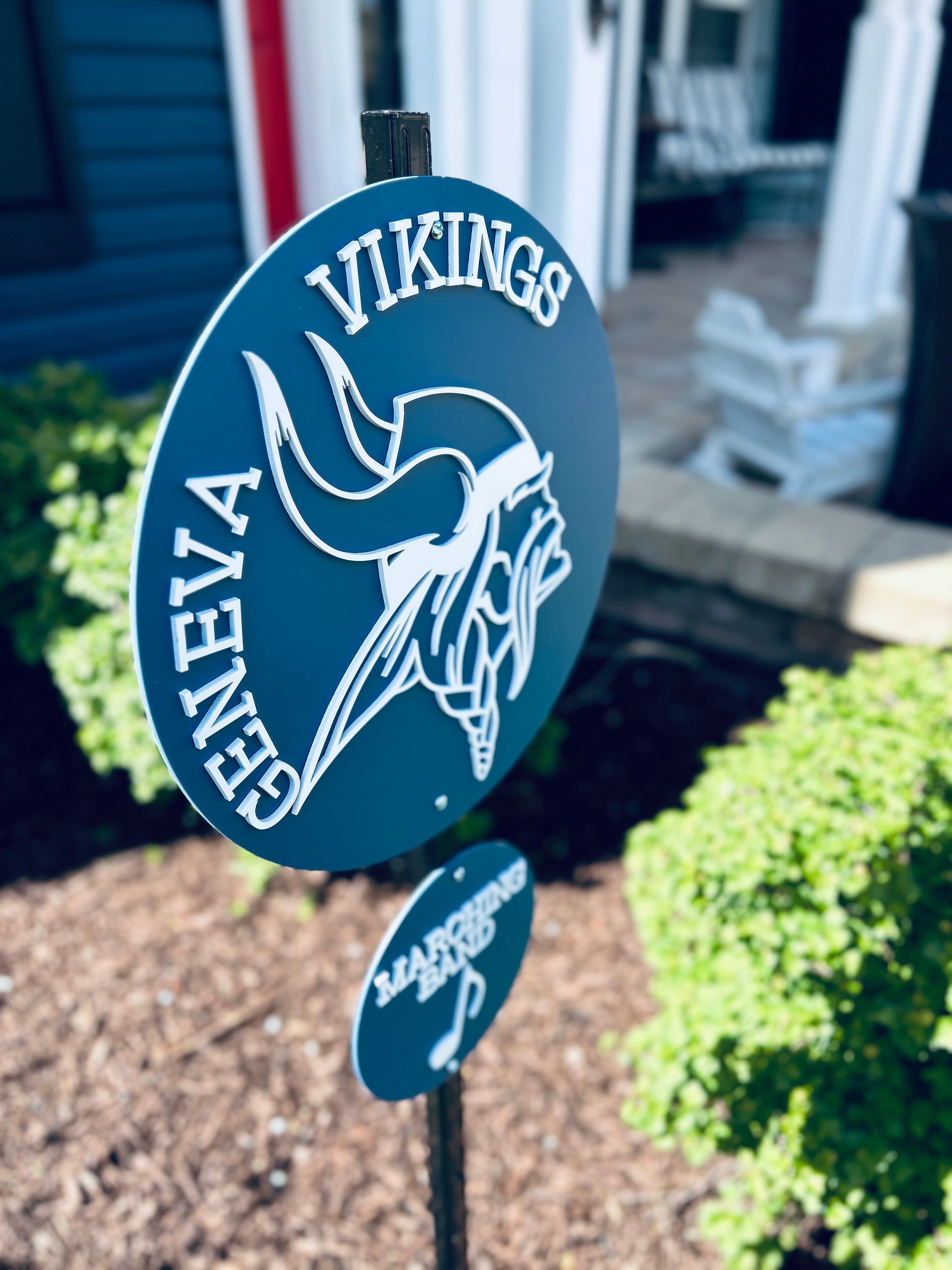 School Spirit Yard Sign Illumination Custom Designs