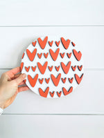 Load image into Gallery viewer, Whimsical Heart Round - 8&quot;
