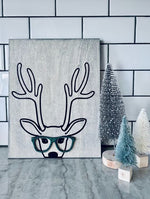 Load image into Gallery viewer, Hipster Reindeer with Glasses
