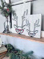 Load image into Gallery viewer, Hipster Reindeer with Glasses
